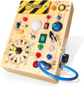 Busy Board Montessori Toys for 1-3 Years Old - Sensory Travel Toy