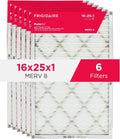 Frigidaire PureAir 16x25x1 MERV 8 Allergen HVAC Filter - 6 Pack