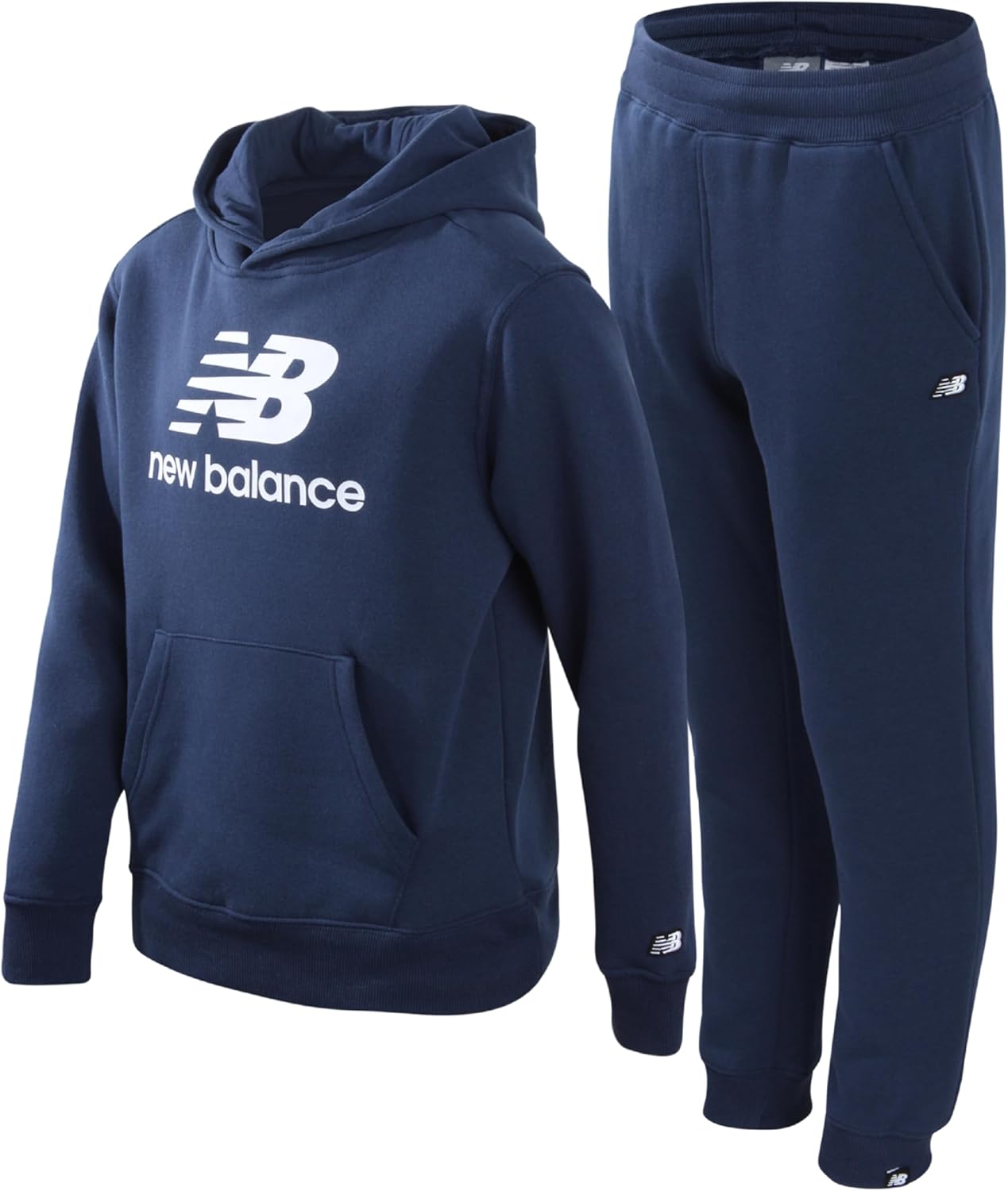 New Balance Boys Sweatpants Set - Fleece Pullover and Joggers