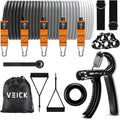 Resistance Bands Exercise Set - 5 Levels for Full Body Training