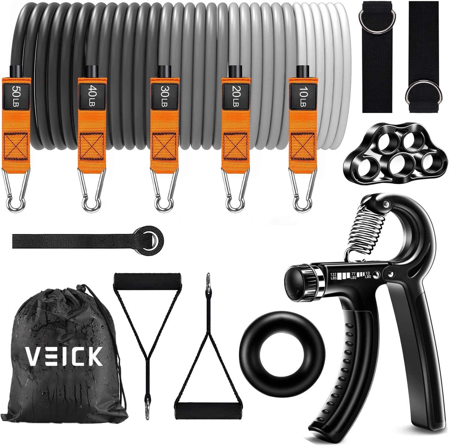 VEICK Resistance Bands Set for Effective Home Workouts