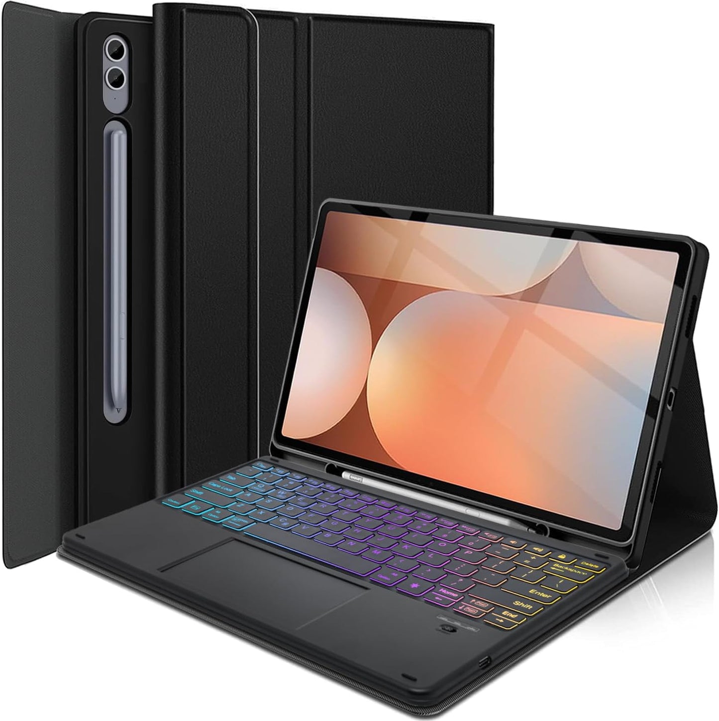 Touchpad Keyboard Case for Samsung Galaxy Tab S10 Plus 12.4 in