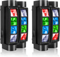 U`King Spider Moving Head Light 8x10W LEDs Beam DJ Lights - Party