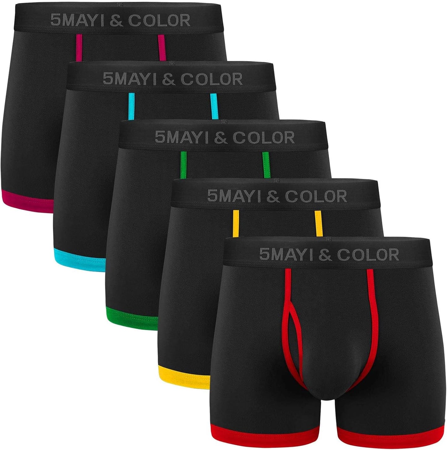 5Mayi Men's Underwear Boxer Briefs for Ultimate Comfort