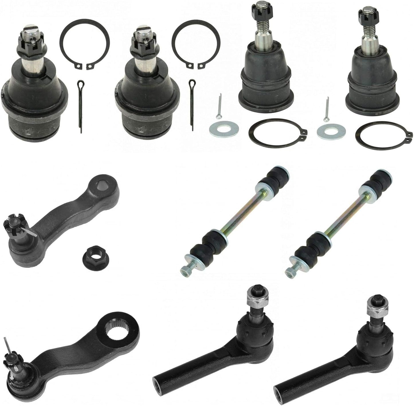 TRQ Front Steering & Suspension Kit for Chevrolet & GMC Vehicles