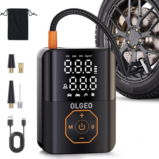 Olgeo Cordless Air Pump - 4X Faster Inflation