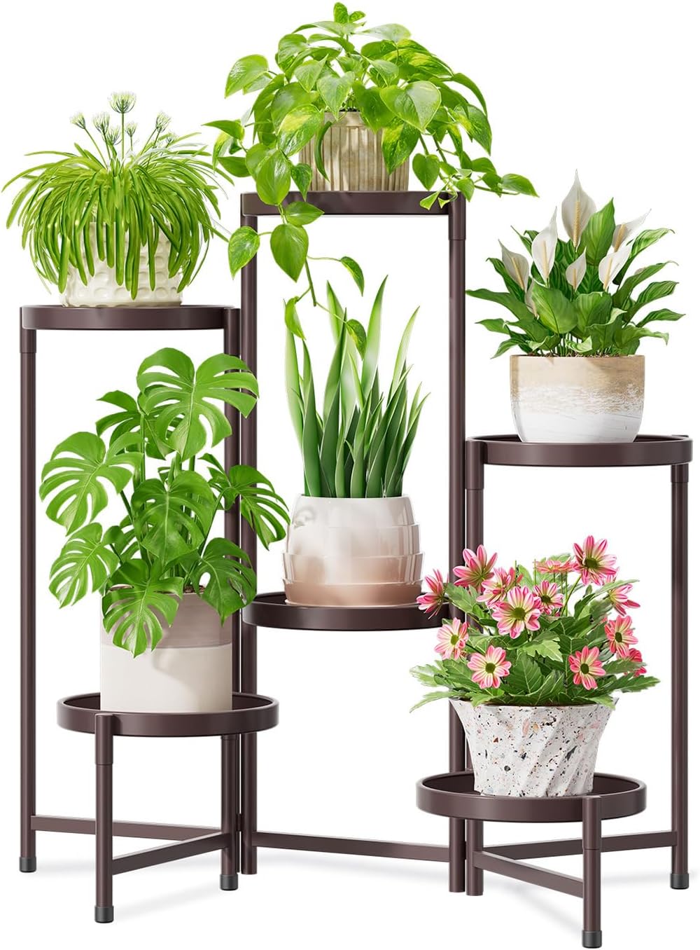 6 Tier Large Plant Stand Indoor for Multiple Plants Display