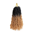 12 Inch Pre-Looped Yanky Twist Crochet Hair - Lightweight Natural Look