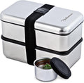 Phoenix Stackable Stainless Steel Bento Box for Adults - Leak Proof