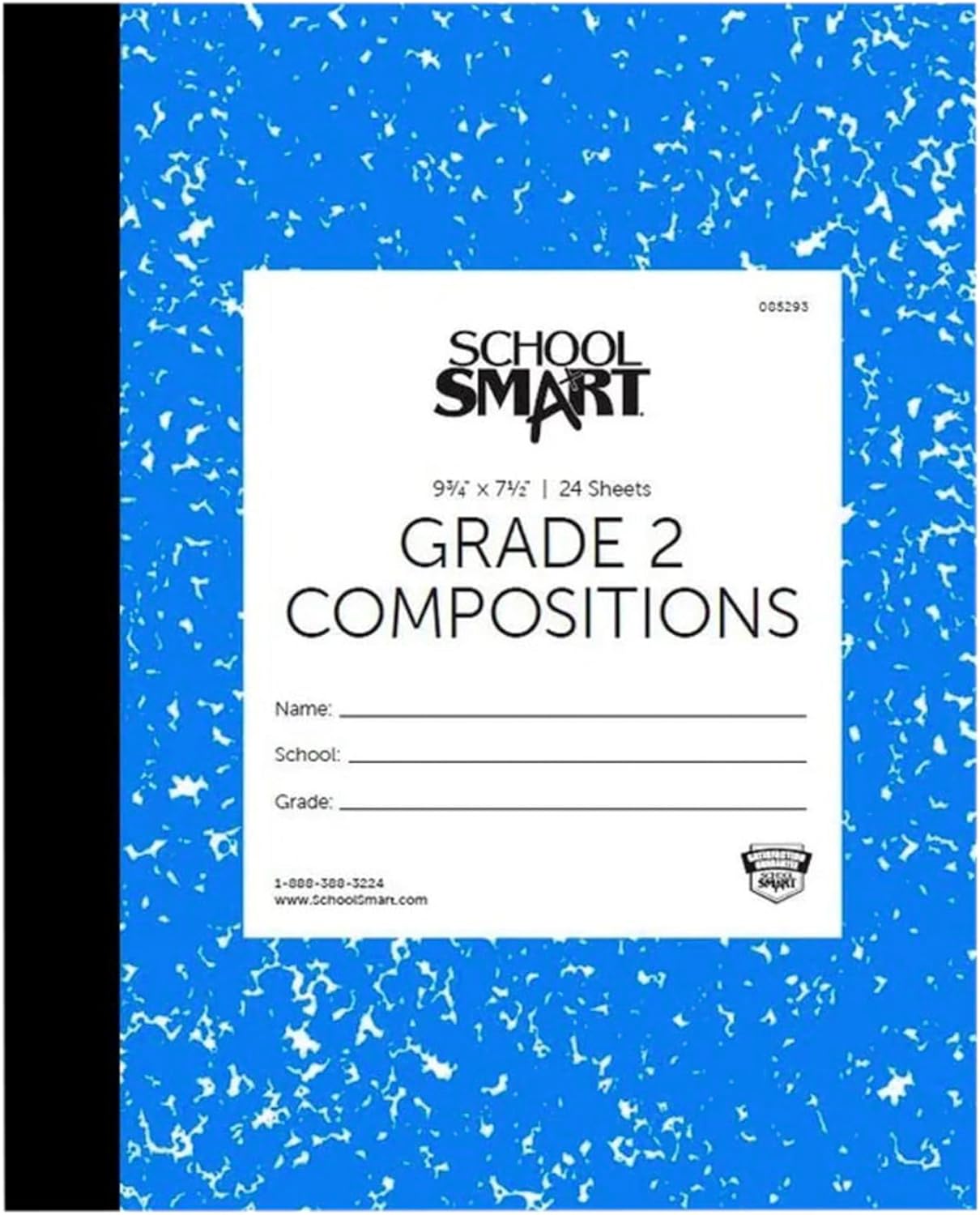 Grade 2 Skip-A-Line Composition Book, Blue - 48 Pages