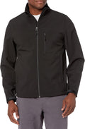 Men's Water-Resistant Softshell Jacket - Warm, Lightweight