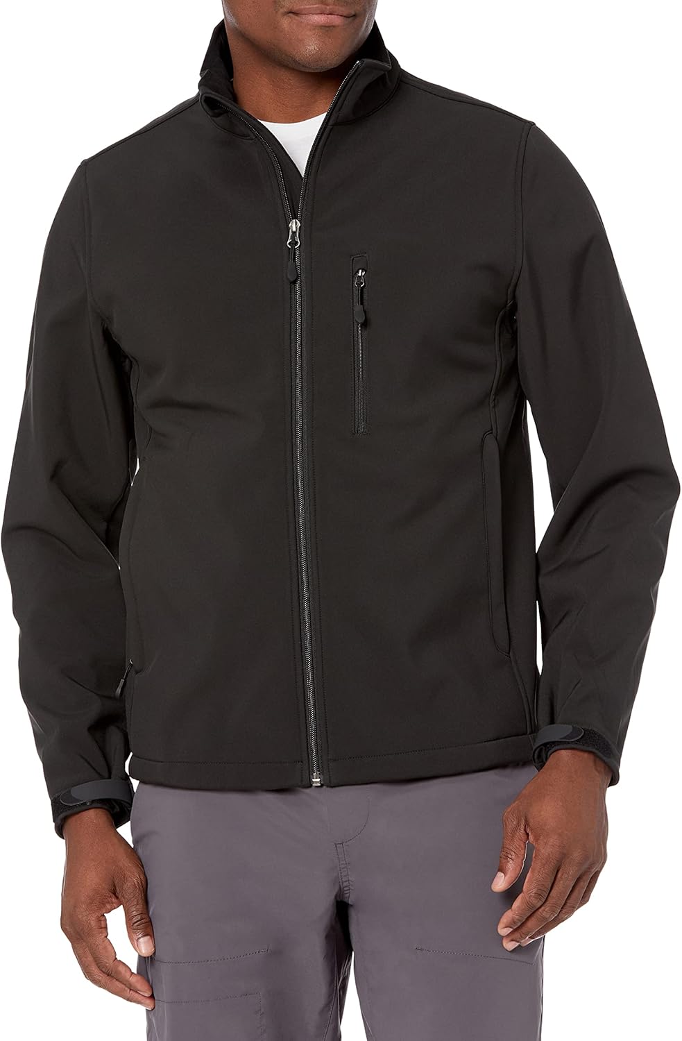 Men's Water-Resistant Softshell Jacket for Outdoor Activities