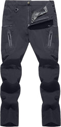 TACVASEN Men's Lightweight Hiking Tactical Pants - Waterproof, 8