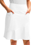 Women's 20in Athletic Skort for Golf and Tennis - 5 Pockets Comfort