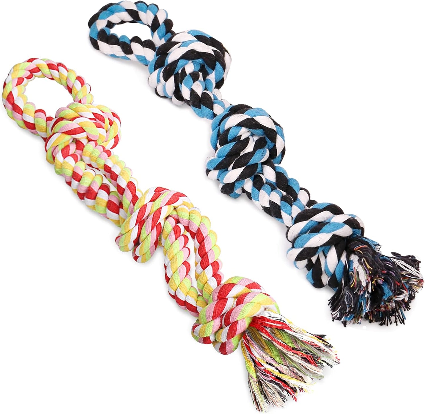 UPSKY Indestructible Dog Rope Toys - Dental Chew for Large Dogs