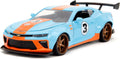 Jada Toys Big Time Muscle 1:24 2016 Chevy Camaro SS Widebody Gulf