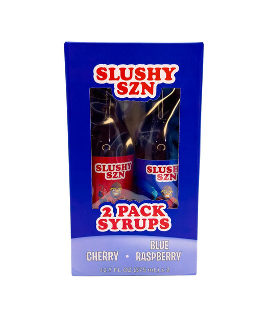 Delicious Cherry & Blue Raspberry Slushy Syrup!