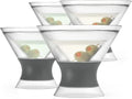 Host Freeze Insulated Martini Glasses Set of 4 for Perfect Cocktails