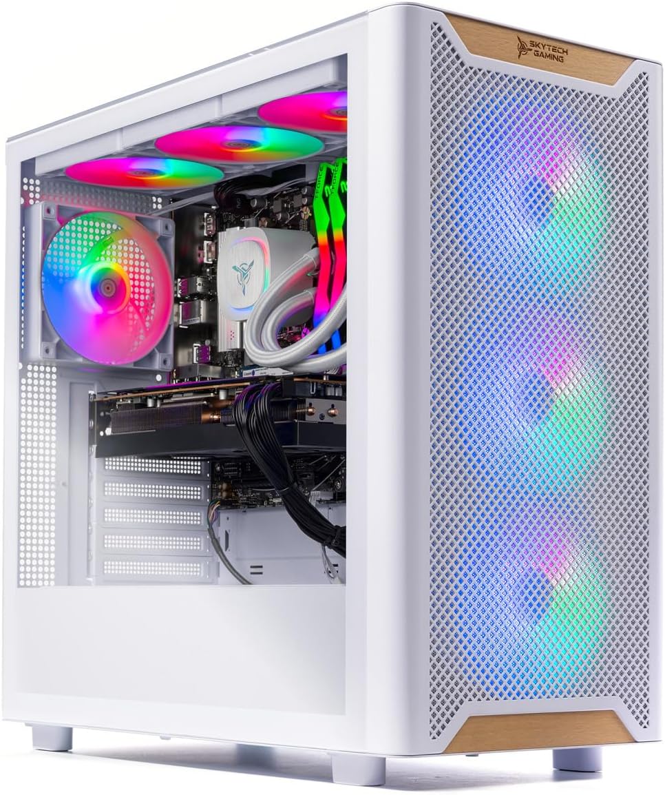 Skytech Gaming Chronos 3 Desktop PC with Intel i7 and RTX 5060 Ti