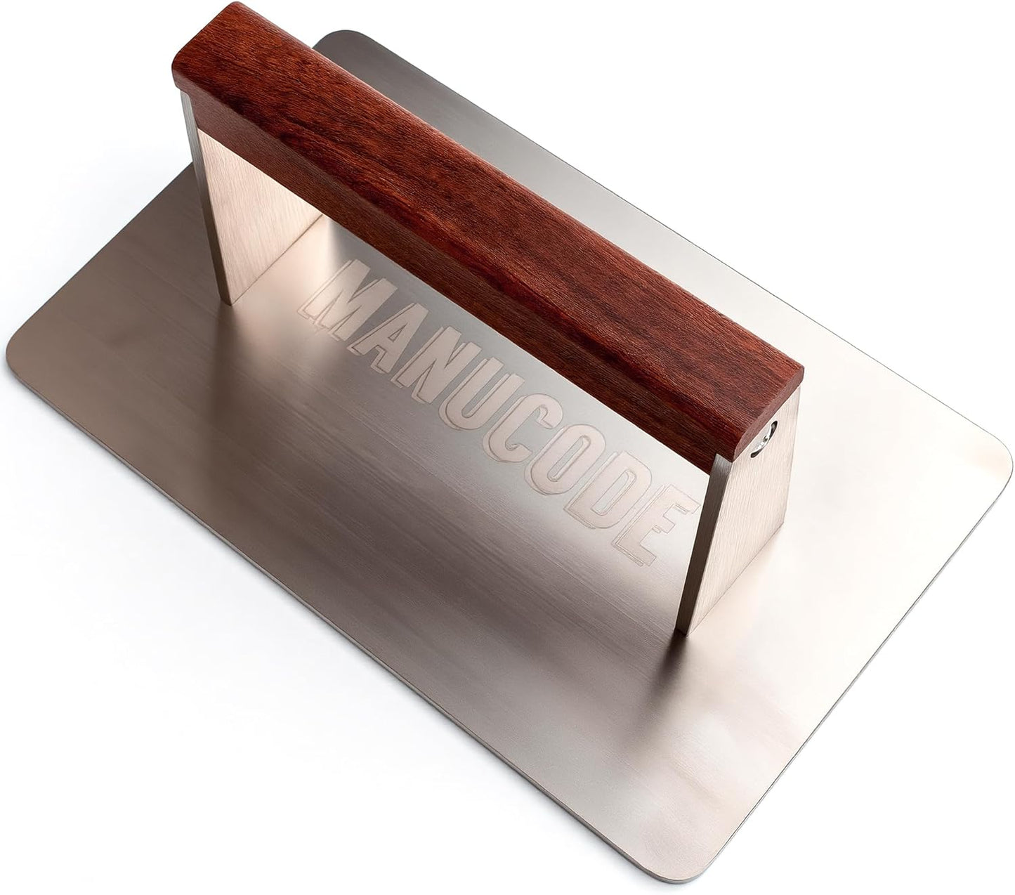 Stainless Steel Bacon Press for Perfectly Cooked Burgers & Steaks