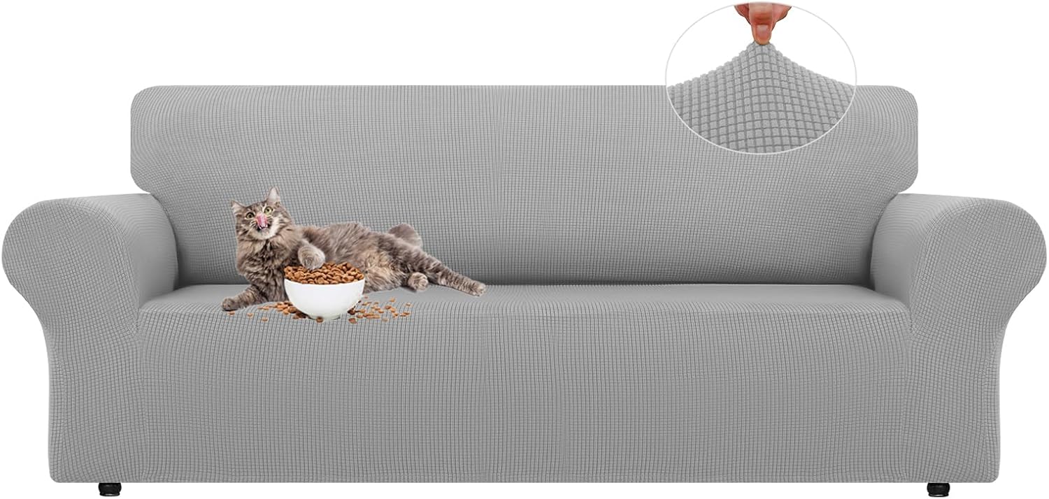 LURKA Stretch Sofa Slipcovers for 3 Cushion Couch Protection