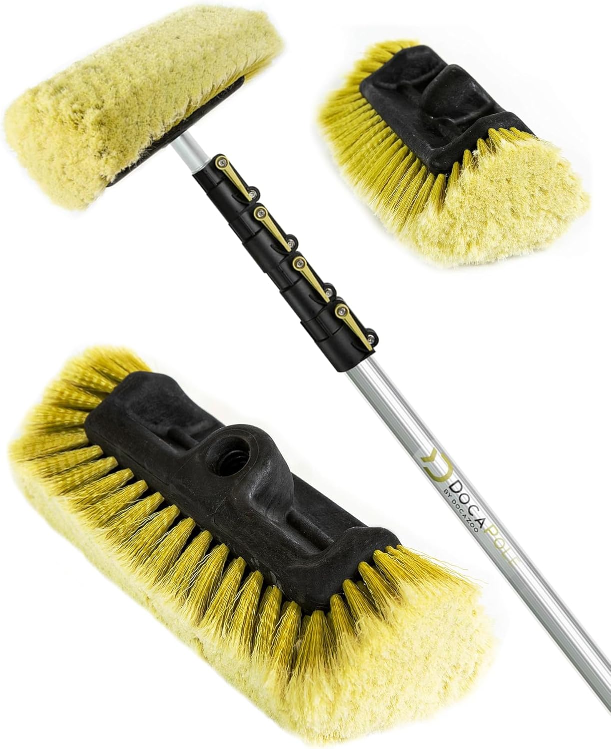 DOCA Car Wash Brush 7-30 Ft - Perfect for All Vehicle Types