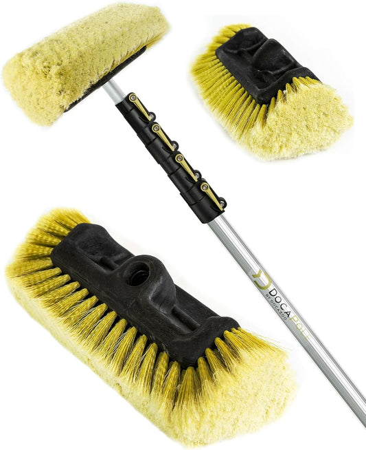 DOCA Car Wash Brush 7-30 Ft - Perfect for All Vehicle Types