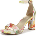 Naturalizer JoyHeeled Sandal - Comfortable Square Toe (Style 29KT)