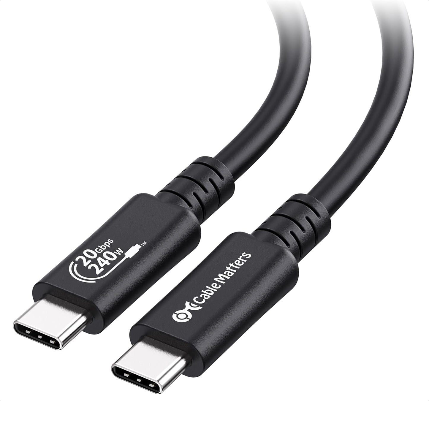 USB-IF Certified 20Gbps USB4 Cable - 8K Video, 240W Charging