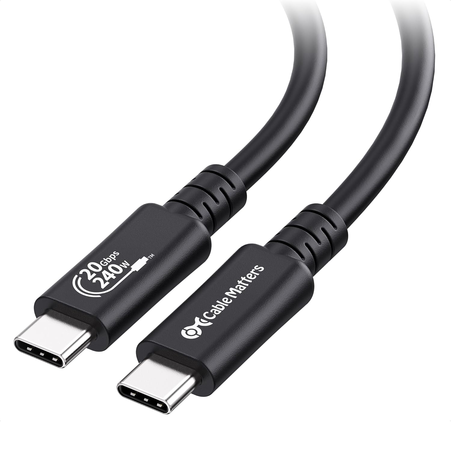 USB-IF Certified 20Gbps USB4 Cable - 8K Video, 240W Charging
