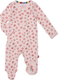 Magnetic Baby Footie Pajamas 100% Organic Cotton - Easy Magnetic This