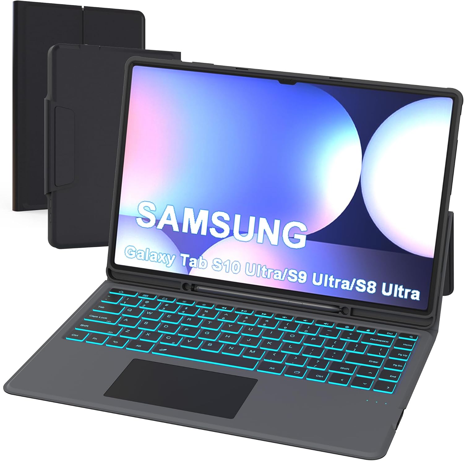 Keyboard Case for Samsung Galaxy Tab S9 Ultra with Touchpad