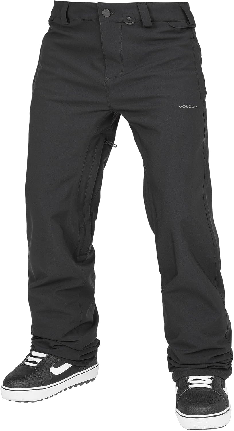 Volcom Men's Black Snow Chino Pants - Waterproof