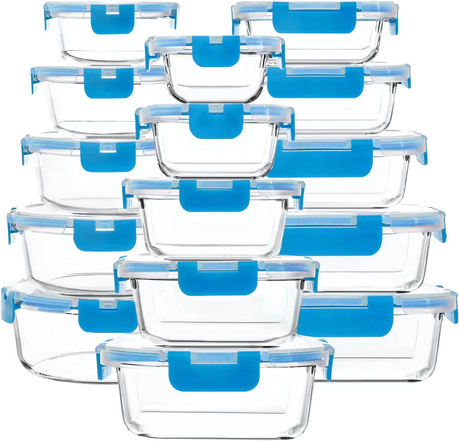 MCIRCO 30 Pieces Glass Food Storage Containers Set Review