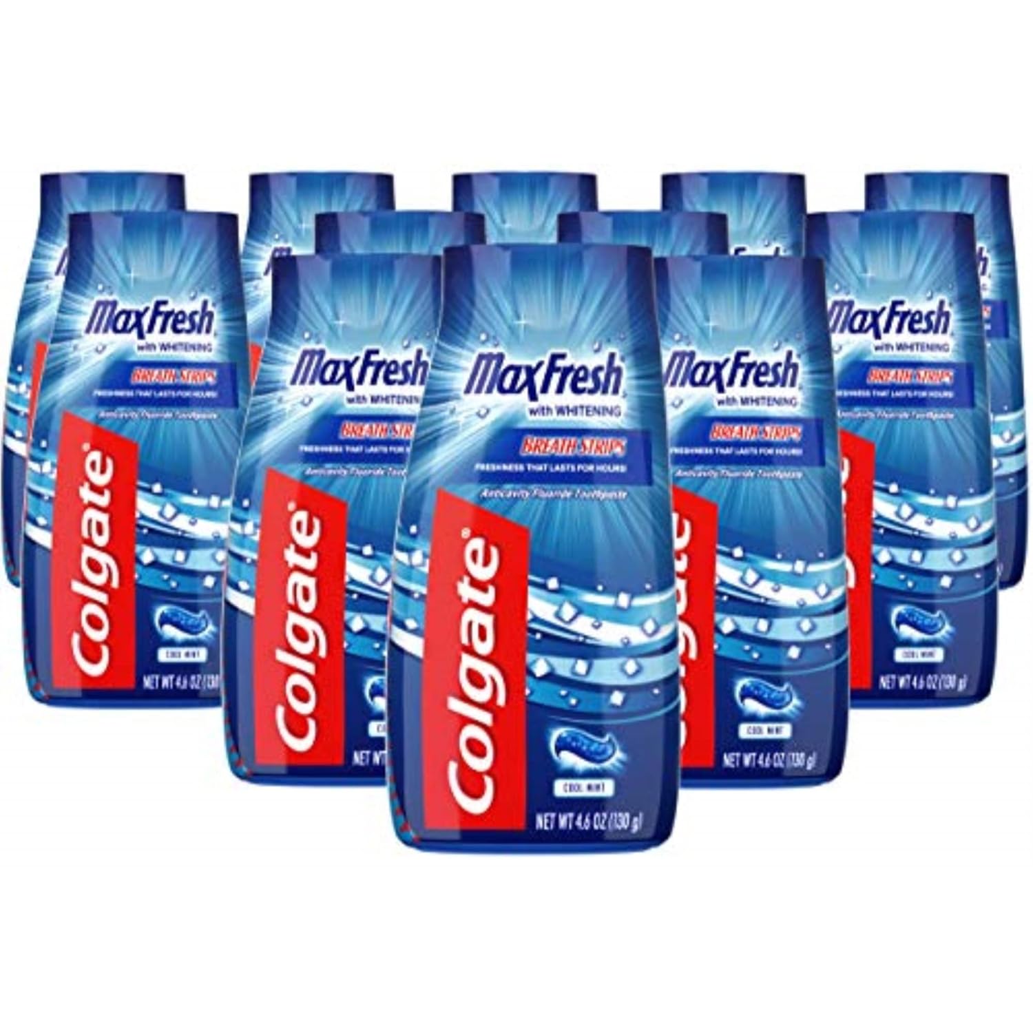 Colgate 2 in 1 Toothpaste Gel and Mouthwash for Fresh Breath