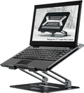 Adjustable Laptop Stand for Desk Aluminum Riser Holder - Ergonomic