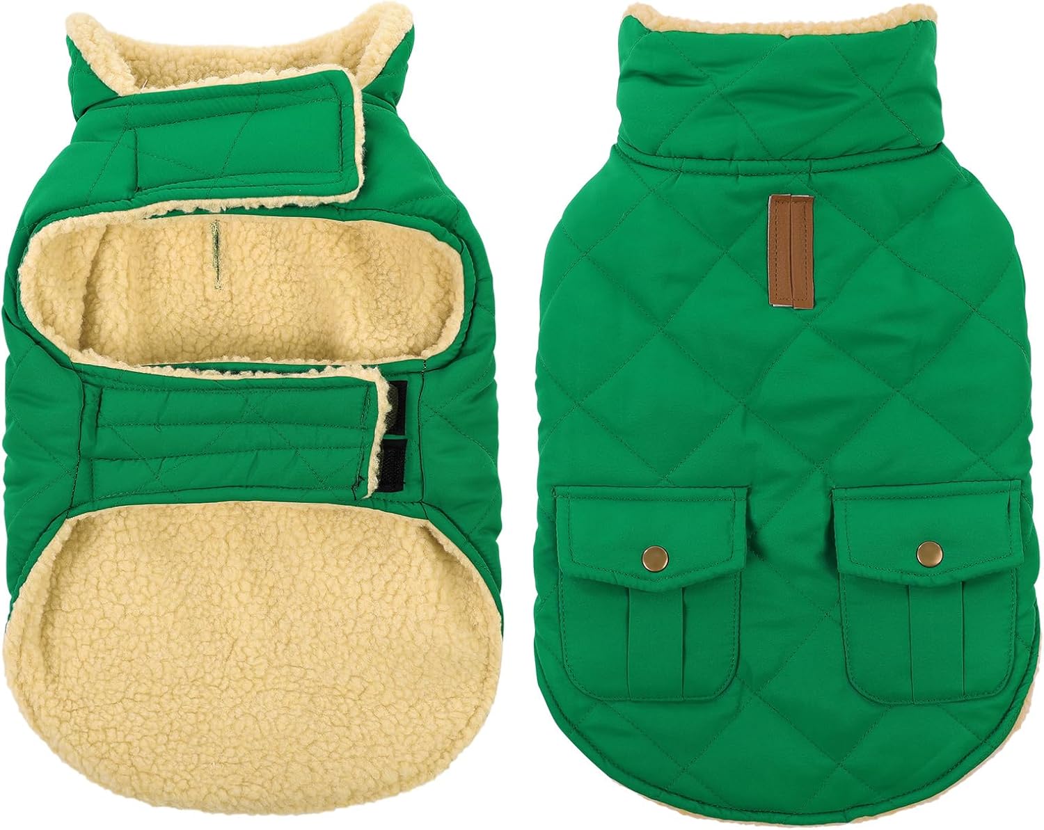 Ultra Warm Cold Weather Dog Coat for Small to Large Dogs