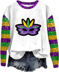 Sparkling Mardi Gras Hoodie - Stand Out in Style!