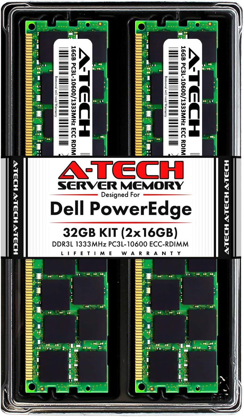32GB DDR3 RAM Upgrade Kit for Dell PowerEdge Servers