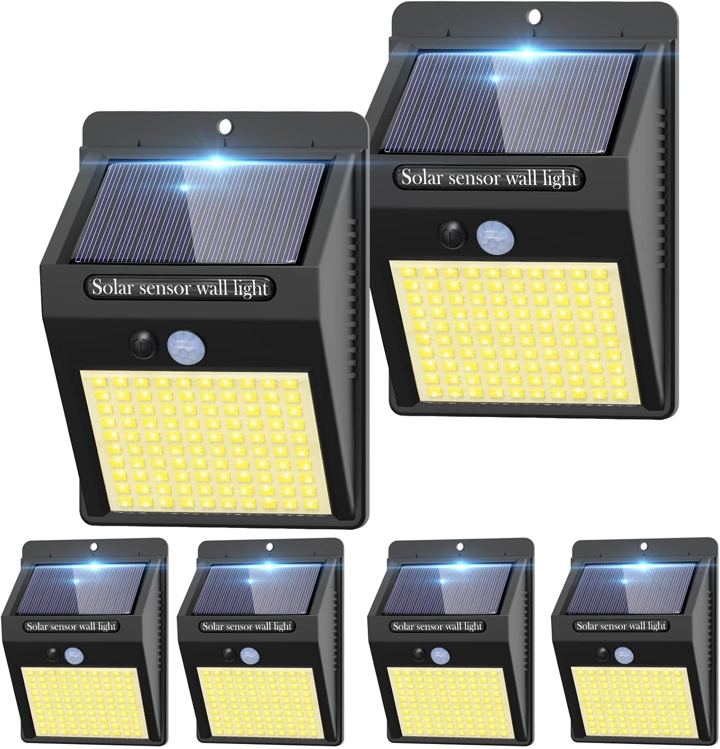 Kolpop 6 Pack Solar Motion Lights Outdoor for Security Needs