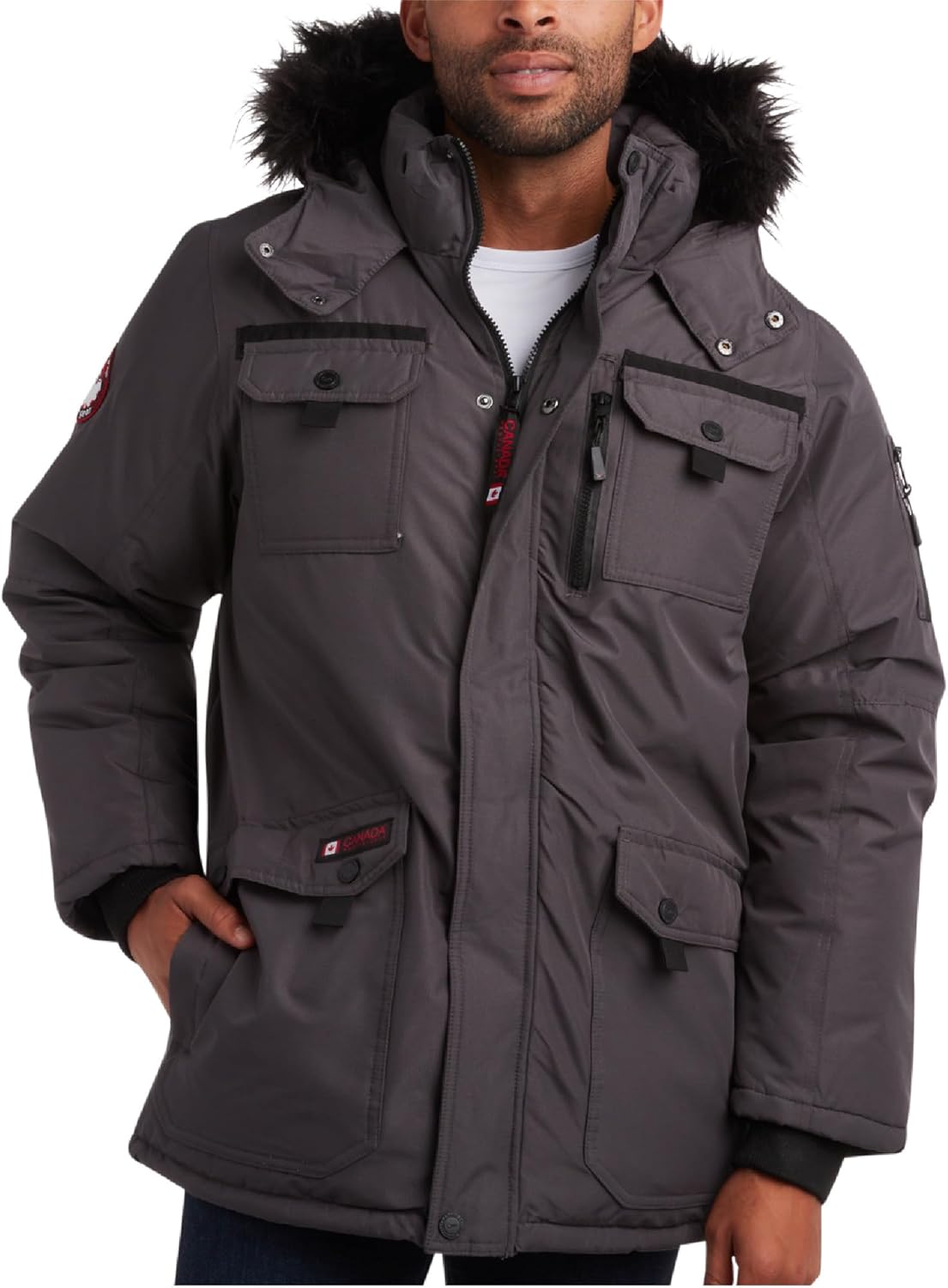 Ultimate Warmth: Canada Weather Gear Men's Insulated Parka