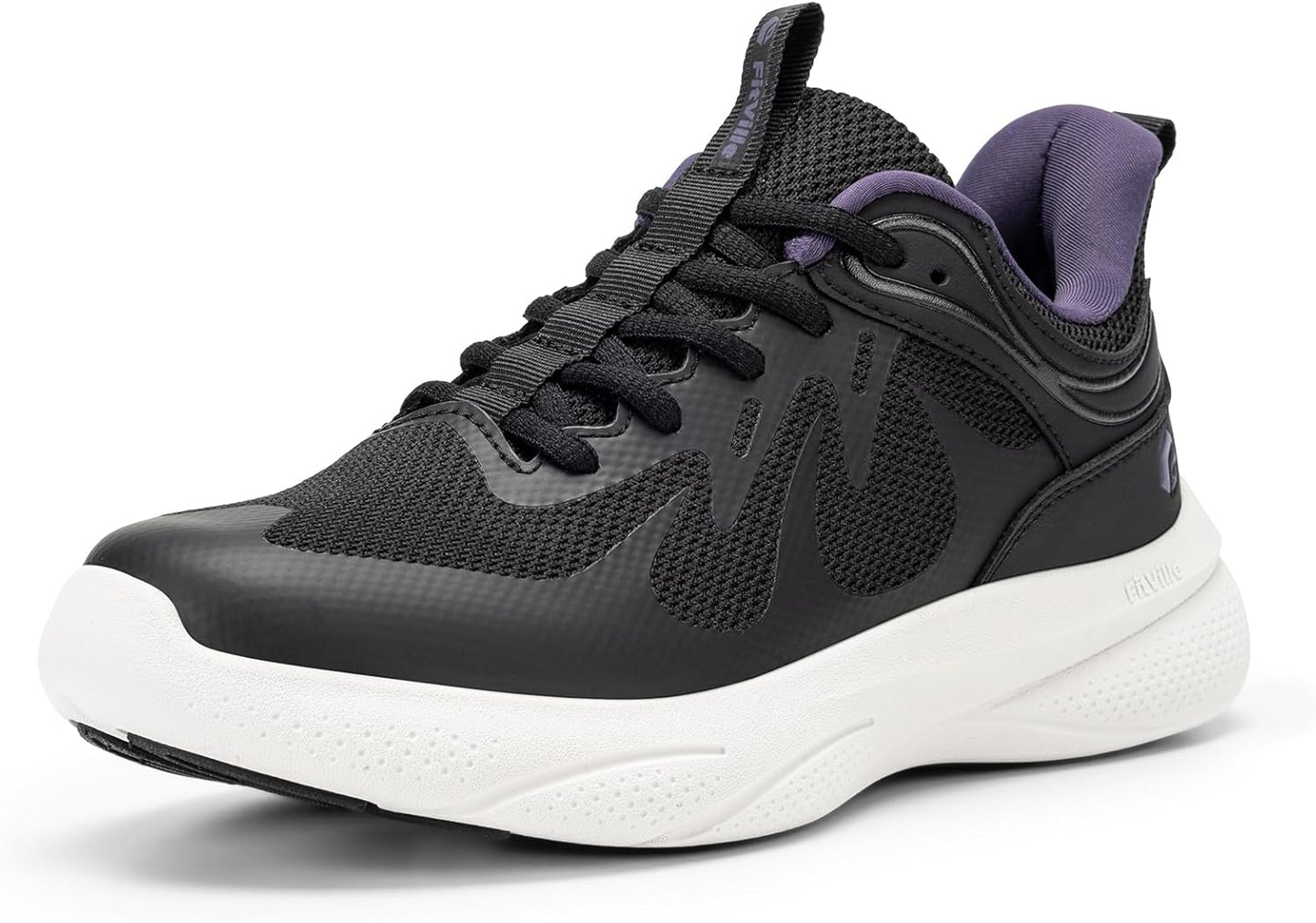 FitVille Extra Wide Shoes for Women - Comfortable Slip On Sneakers