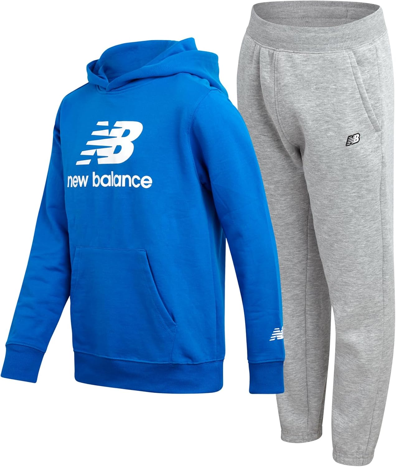 New Balance Boys Sweatpants Set for Active Kids - Fleece Pullover