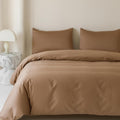 Egyptian Cotton King Duvet Cover Set - Sateen Soft Breathable