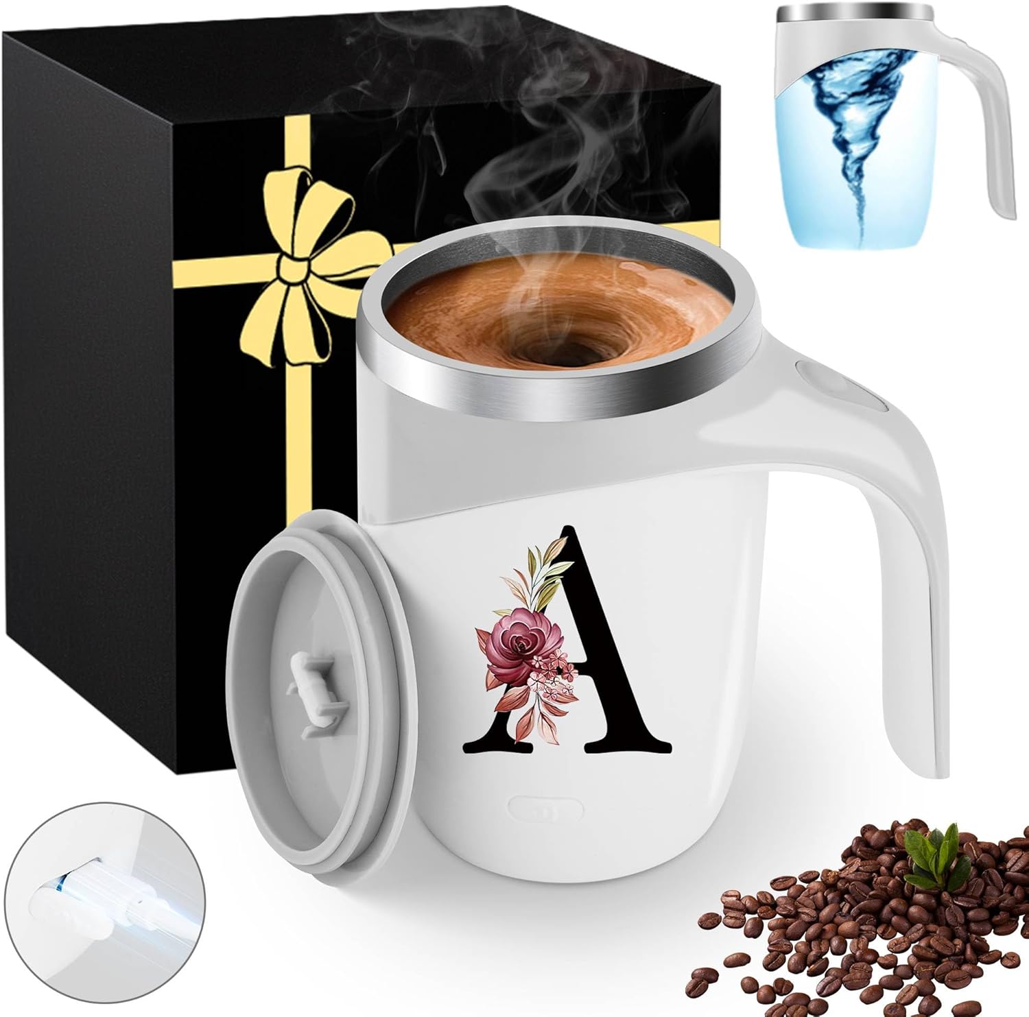 AutoMix Stainless Steel Travel Mug