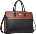 Telena Laptop Tote Bag for Women: Stylish Leather Briefcase