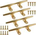 4/5/6 in Dock Cleats 316 Stainless Steel - Open Base Boat Cleat