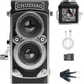 Retro-Style Mini Camera, 1080P Autofocus, 16GB Card - Fanten