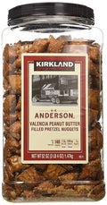 Kirkland Signature Peanut Butter Pretzel 4 Pack - Crunchy Snack
