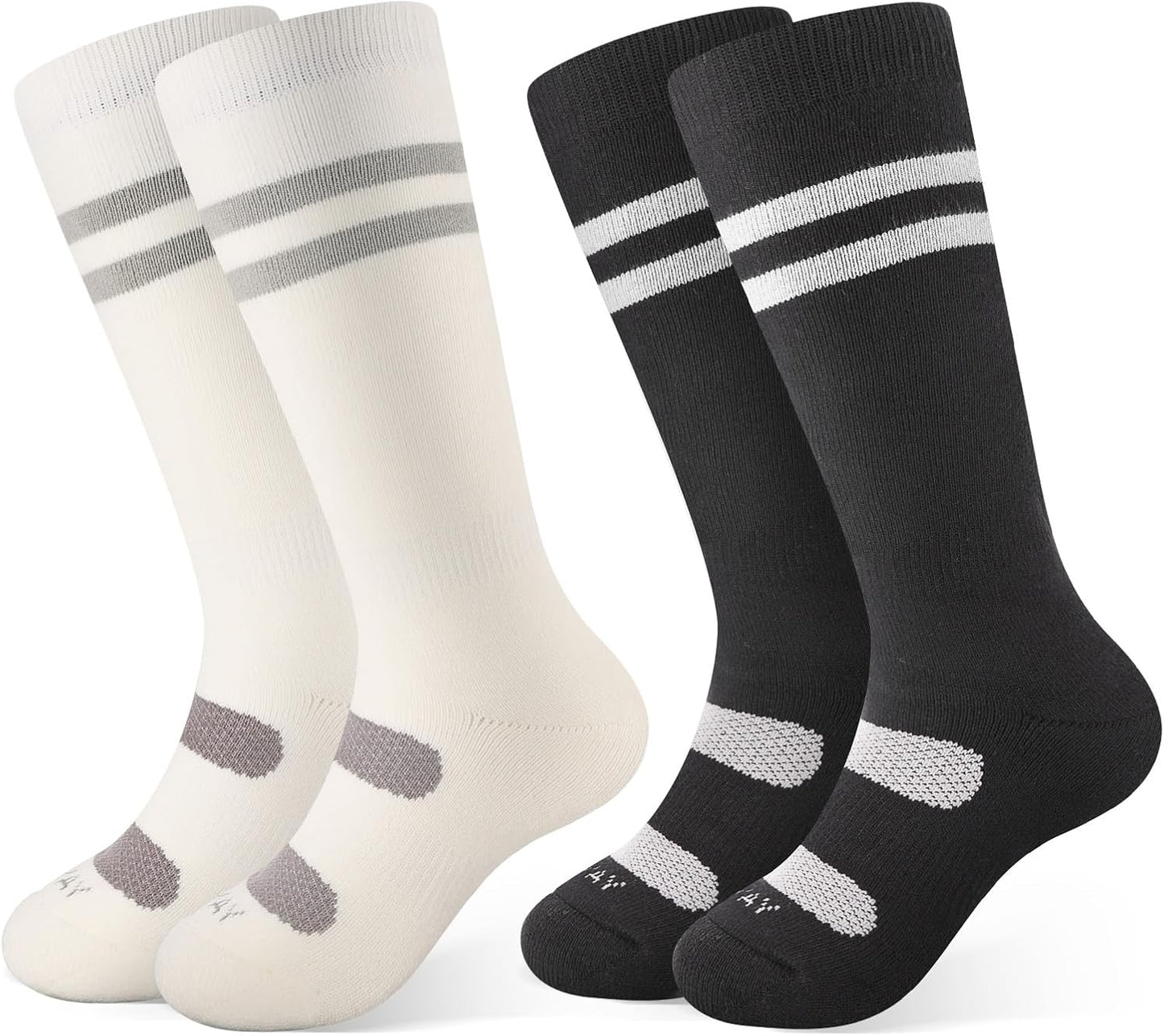 Cozy Kids Ski Socks - 2 Pairs